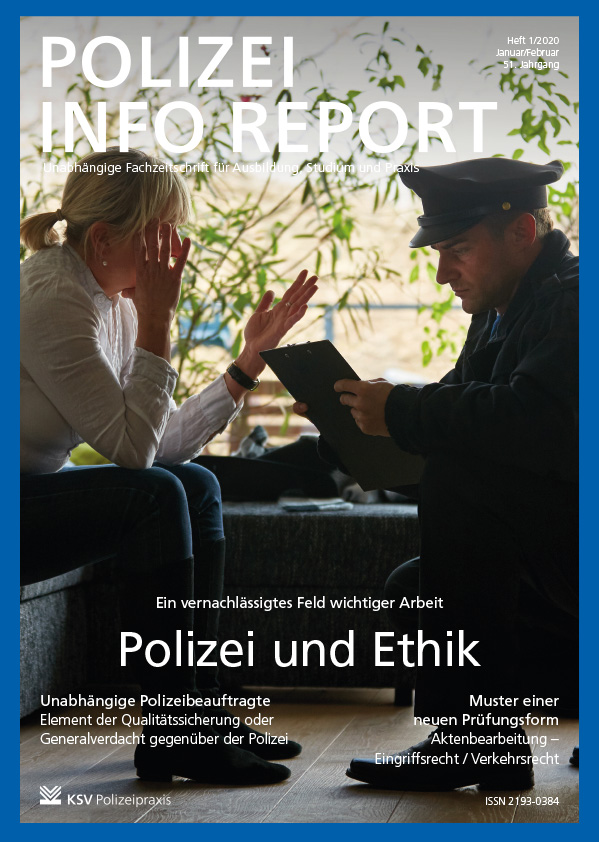 Polizei Info Report Heft 1/2020