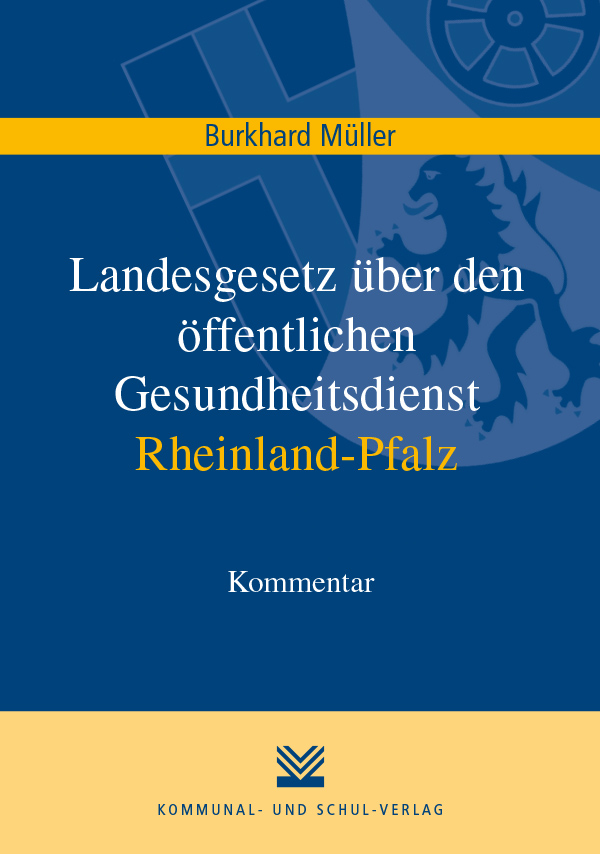 EBOOK (PDF) - Landesgesetz über den öffentlichen Gesundheitsdienst Rheinland-Pfalz