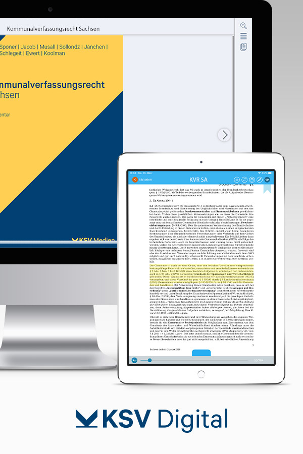 Kommunalverfassungsrecht Sachsen (digital)